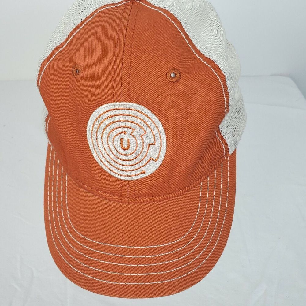 District Orange Snapback Trucker Hat Blend‎ Passion Baseball Cap